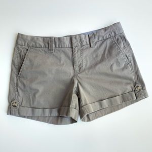 Banana Republic Rolled Hem Gray Shorts - Sz 10